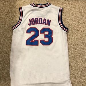 Michael Jordan tune squad jersey